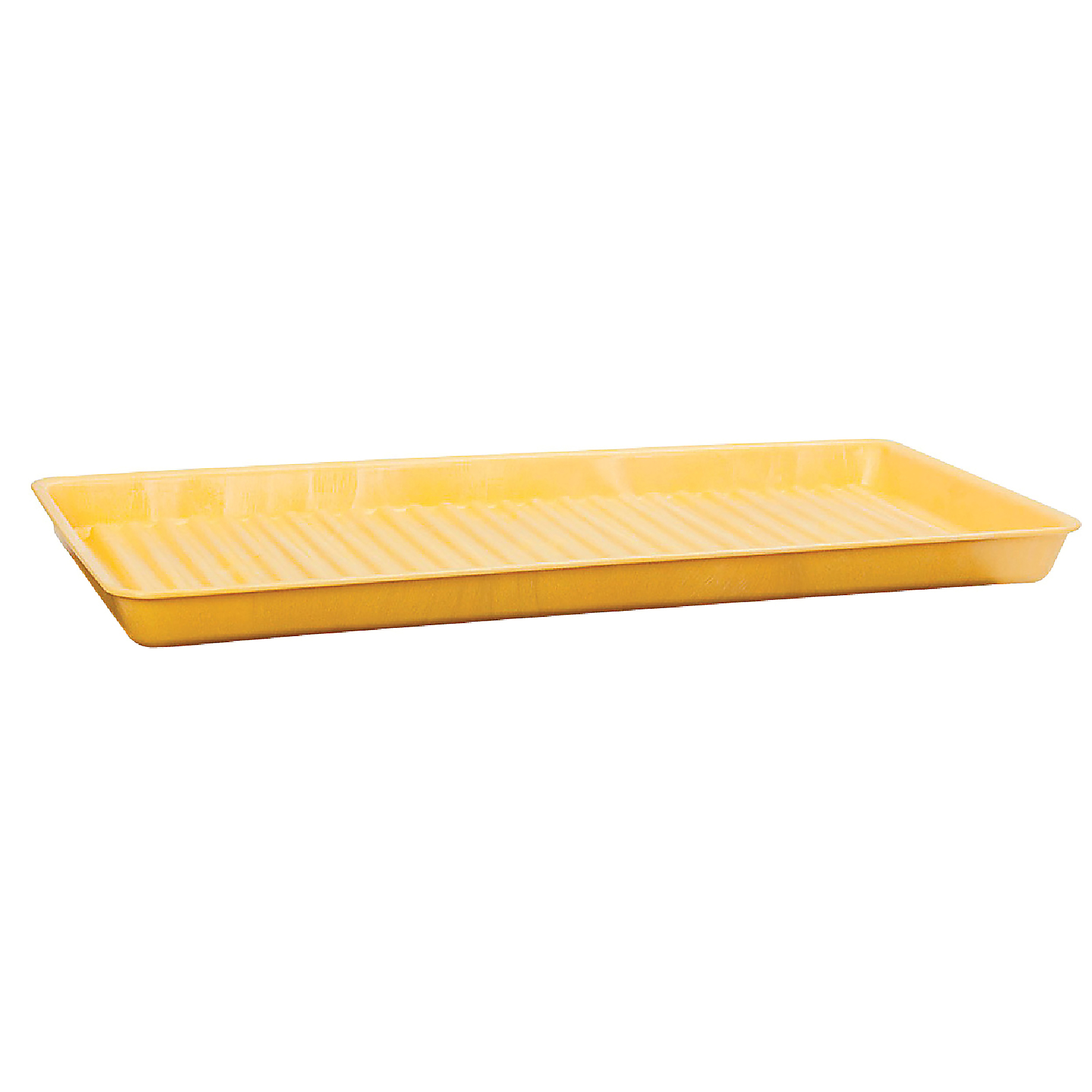 Eagle Spill Tray — 5 Gallon Capacity, HDPE, Yellow, Model# 1677